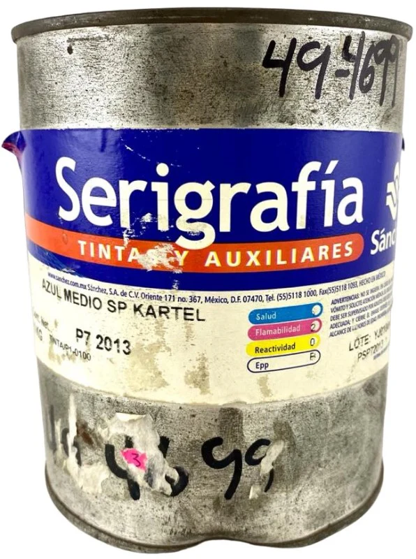 Tinta Serigrafía Kartel Sanchez® [Kilo/Cubeta/Contenedor plástico/Galón] - Image 5