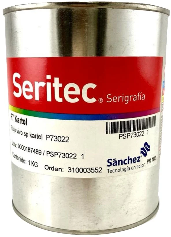Tinta Serigrafía Kartel Sanchez® [Kilo/Cubeta/Contenedor plástico/Galón] - Image 8