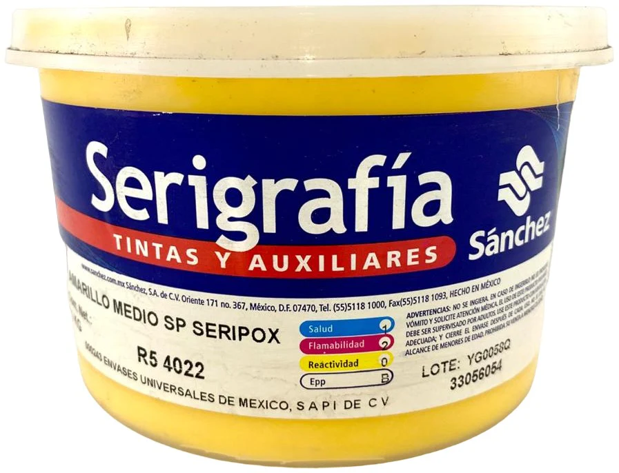 Tinta Serigrafía Seripox  1kg Sanchez® [Kilo]