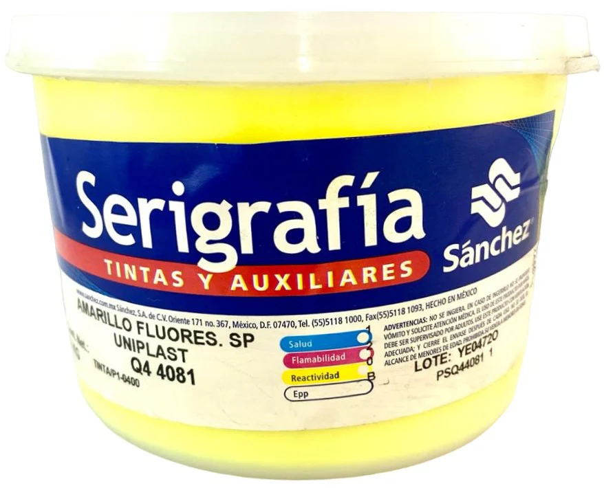 Tinta Serigrafía Uniplast Sanchez® [Kilo/Contenedor plástico] - Image 2