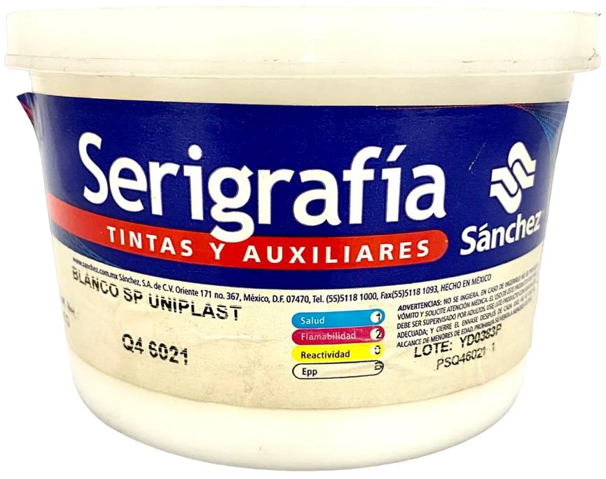 Tinta Serigrafía Uniplast Sanchez® [Kilo/Contenedor plástico] - Image 7