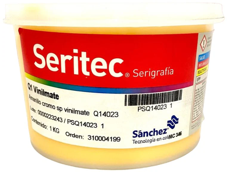 Tinta SerigrafíaVinilMate Sanchez® [Kilo/Contenedor plástico]