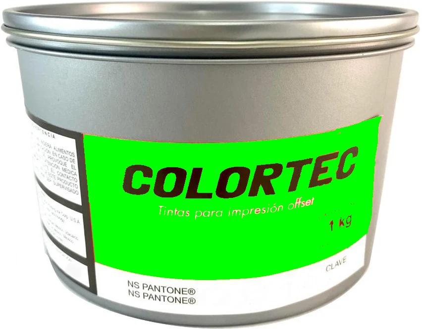 Tinta tono Pantone®fluore  1kg  Fluorescente ColorTec® [Kilo] - Image 7