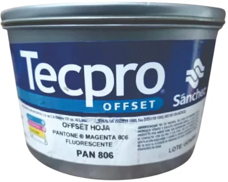 Tinta tono Pantone®fluore  1kg  Fluorescente Sanchez® [Kilo/Pieza] - Image 3