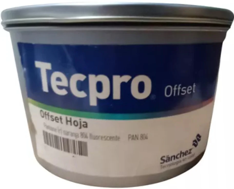 Tinta tono Pantone®fluore  1kg  Fluorescente Sanchez® [Kilo/Pieza] - Image 4