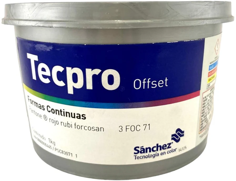 Tinta tono Pantone®formas  Forcosan Sanchez® [Kilo/Cubeta] - Image 10