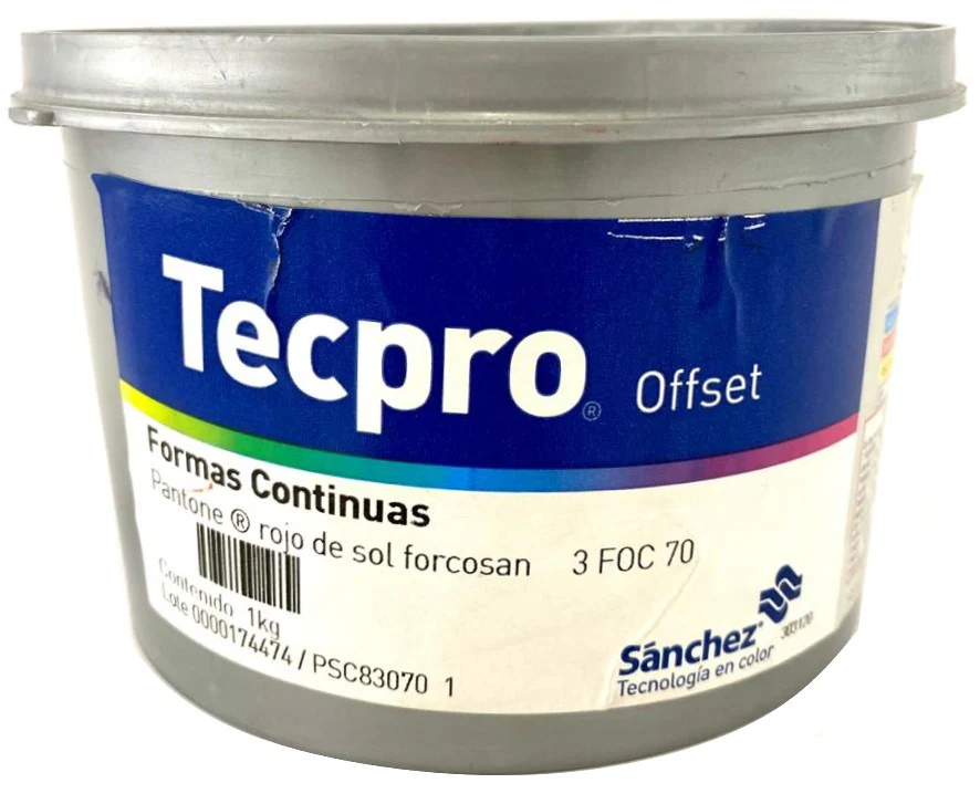 Tinta tono Pantone®formas  Forcosan Sanchez® [Kilo/Cubeta] - Image 11