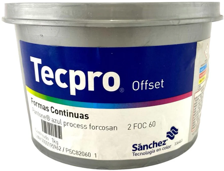 Tinta tono Pantone®formas  Forcosan Sanchez® [Kilo/Cubeta] - Image 2