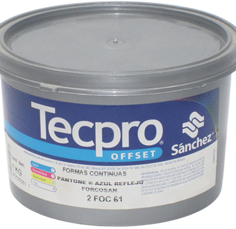 Tinta tono Pantone®formas  Forcosan Sanchez® [Kilo/Cubeta] - Image 3