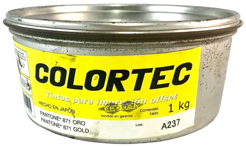 Tinta tono Pantone® Metal ColorTec® [Lata cilíndrica/Kilo] - Image 5
