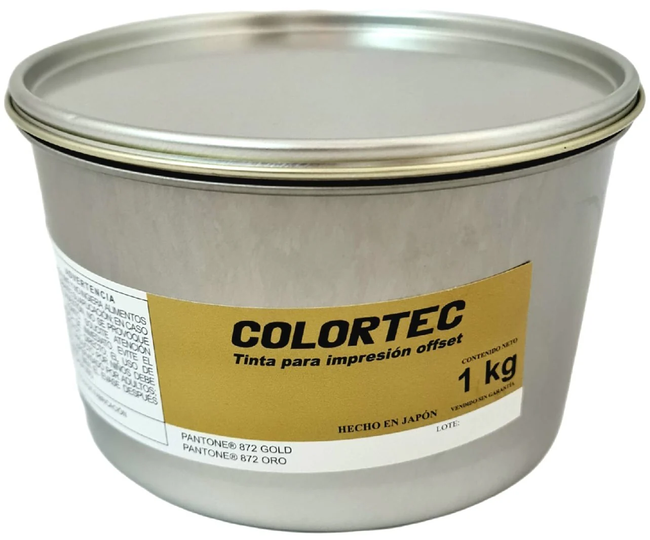 Tinta tono Pantone® Metal ColorTec® [Lata cilíndrica/Kilo] - Image 6