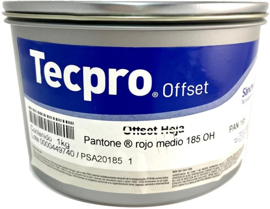 Tinta tono Pantone® Tecpro offset Sanchez® [Kilo/Contenedor plástico] - Image 16