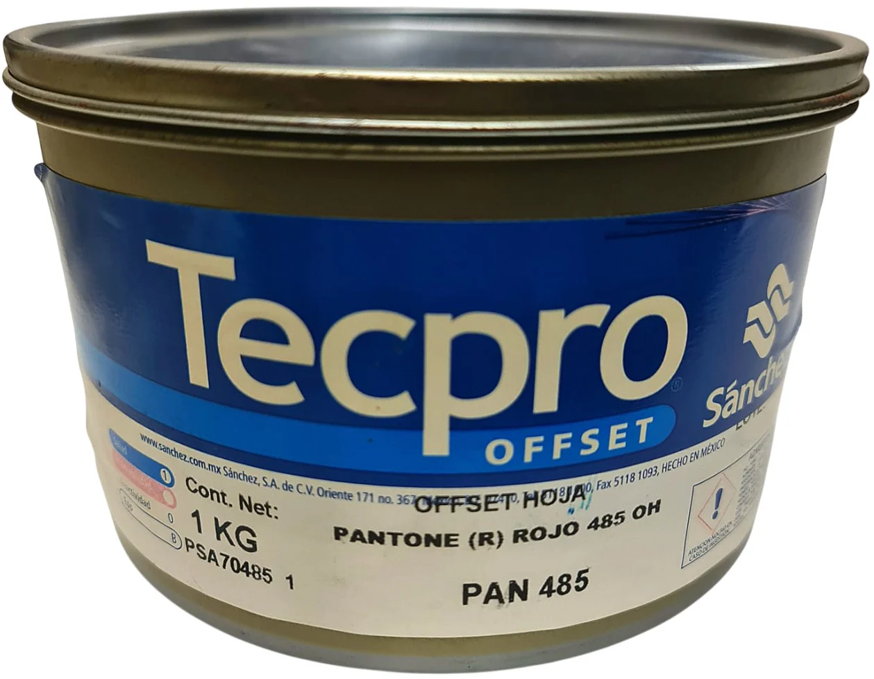 Tinta tono Pantone® Tecpro offset Sanchez® [Kilo/Contenedor plástico] - Image 17