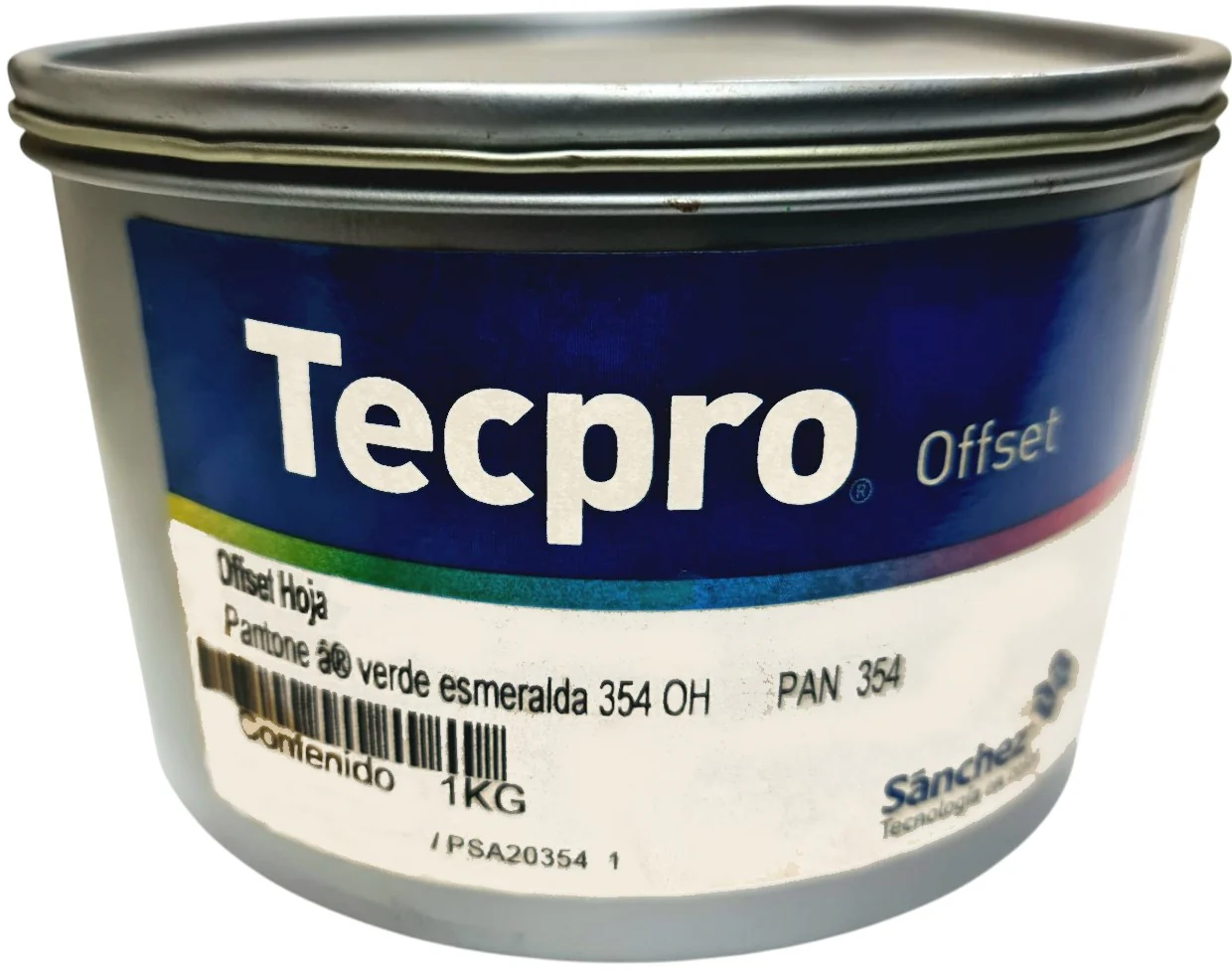 Tinta tono Pantone® Tecpro offset Sanchez® [Kilo/Contenedor plástico] - Image 25