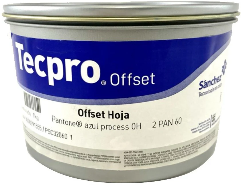 Tinta tono Pantone® Tecpro offset Sanchez® [Kilo/Contenedor plástico] - Image 3