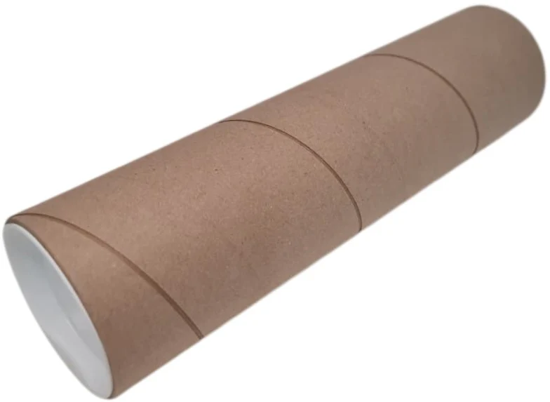 Tubo de Envío cartón c/tapa plástico Kraft Ø 8×30cm Proesa® S-3614 [Pieza]