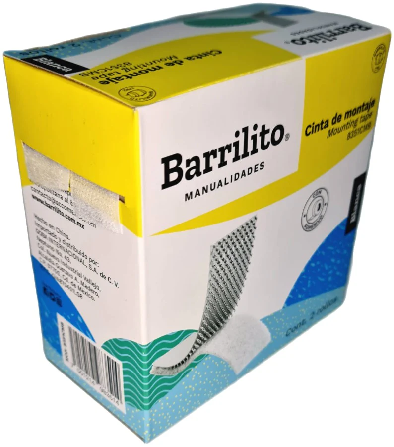 Velcro c/Adhesivo  25mm  2m Barrilito® [Pieza] - Image 2