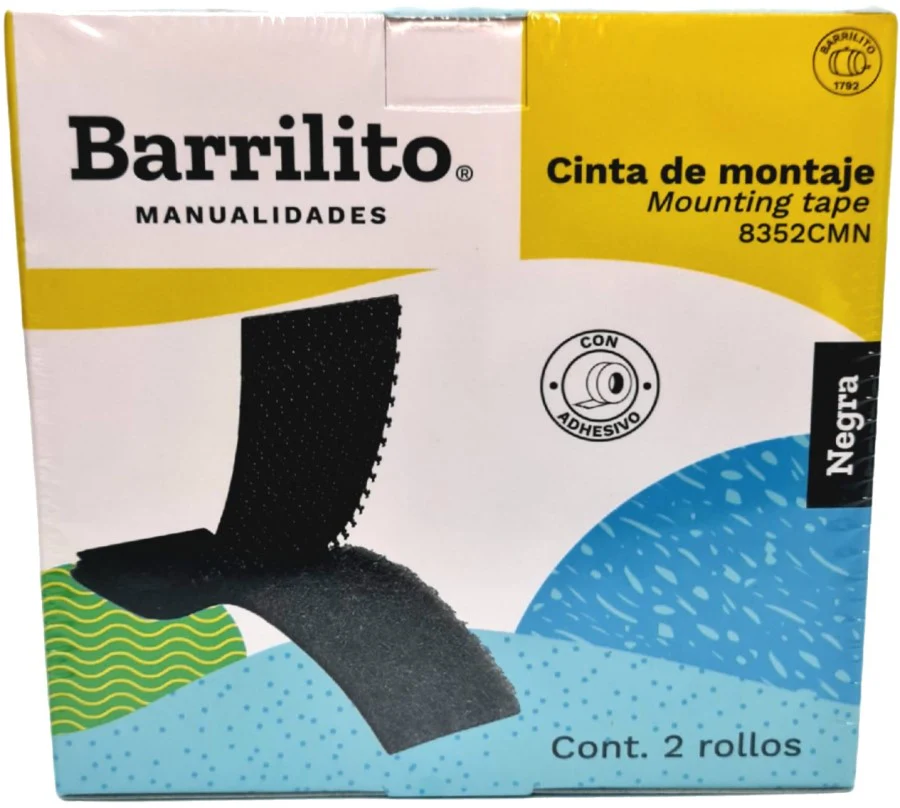 Velcro c/Adhesivo  25mm  2m Barrilito® [Pieza] - Image 3