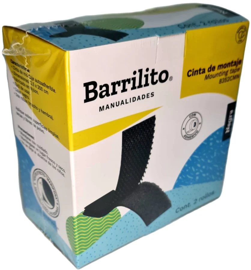 Velcro c/Adhesivo  25mm  2m Barrilito® [Pieza] - Image 4