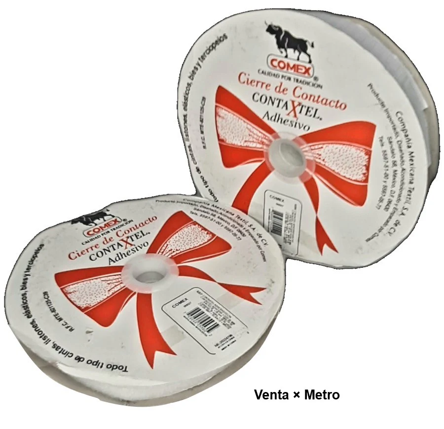 Velcro c/Adhesivo  Contaxtel COMEX® [Metro]
